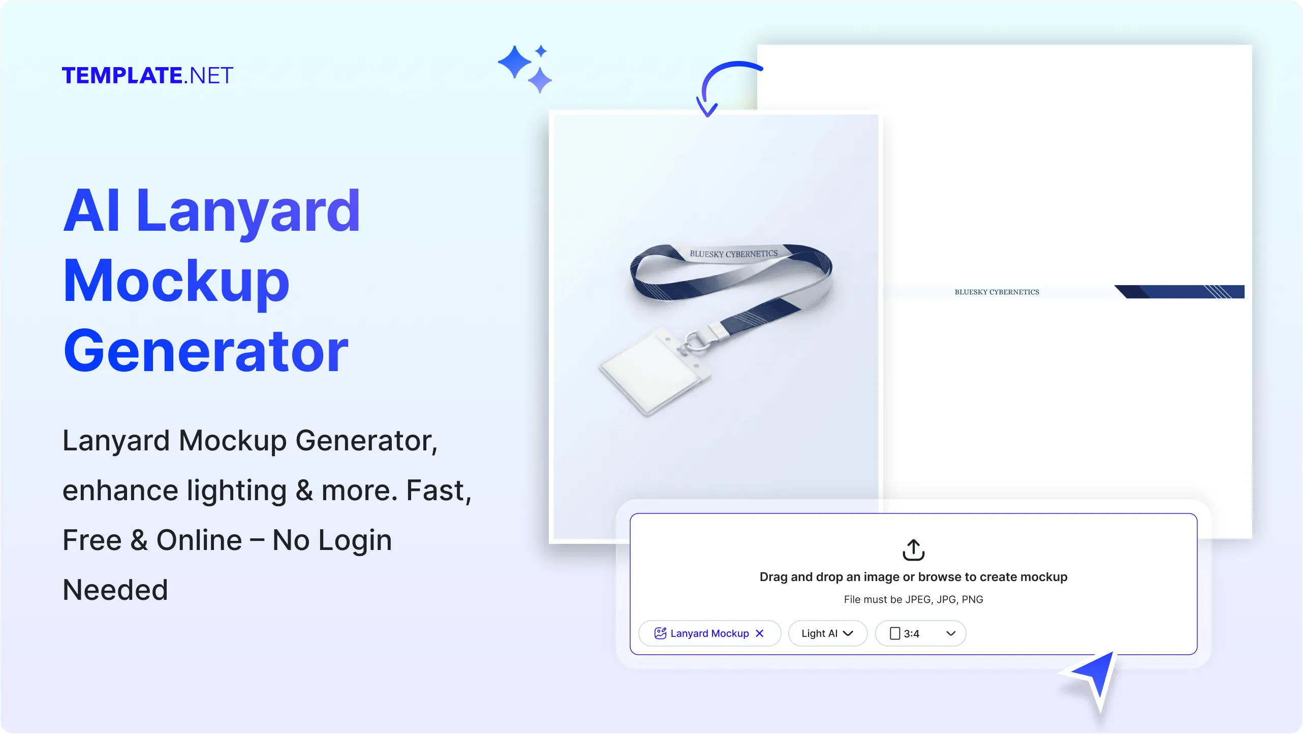 Free AI Lanyard Mockup Maker, Create Realistic Lanyard Mockups Online